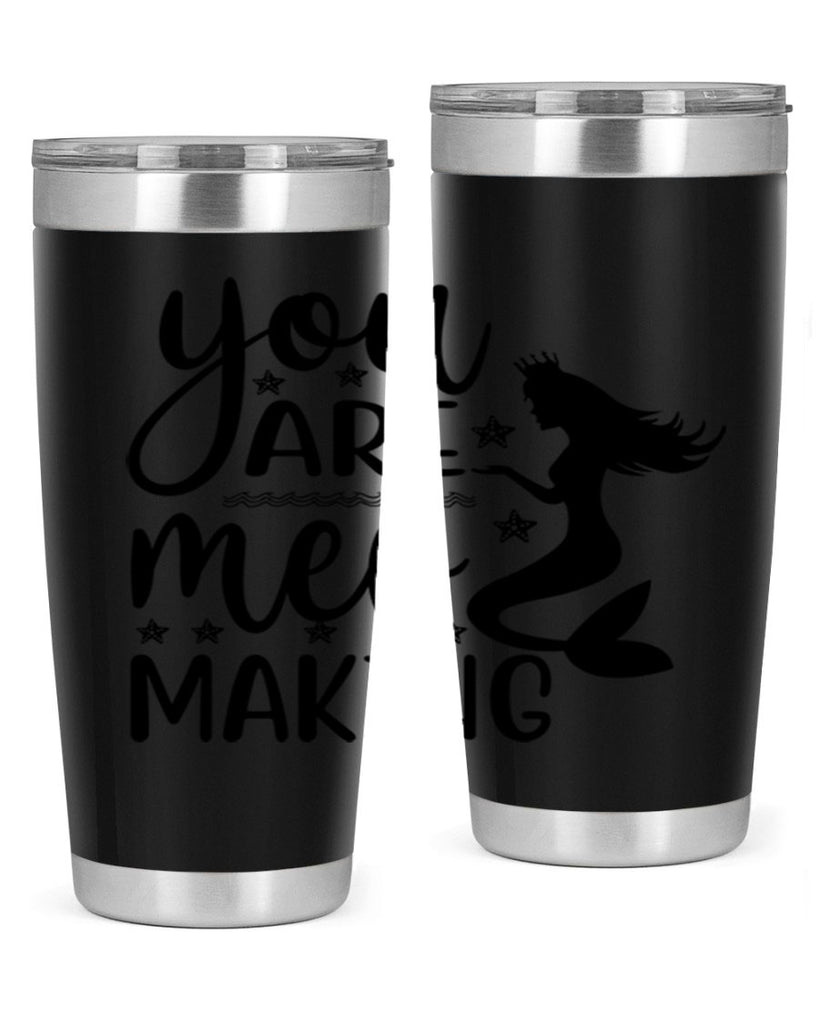 You are mer making 684#- mermaid- Tumbler