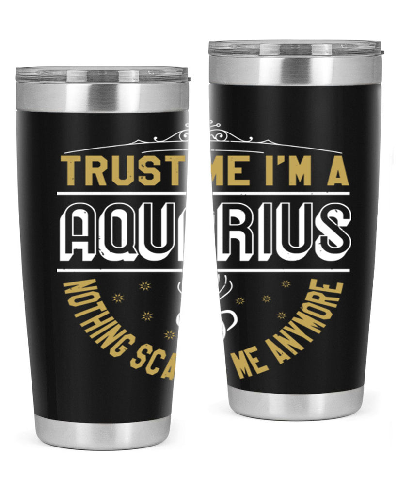 aquarius 87#- zodiac- Tumbler