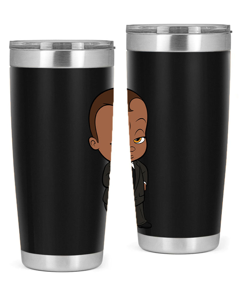 black boy 10#- black men - boys- tumbler