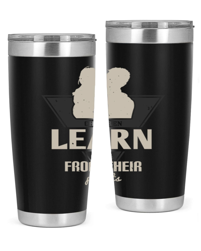 children learn to smile 250#- fathers day- Tumbler