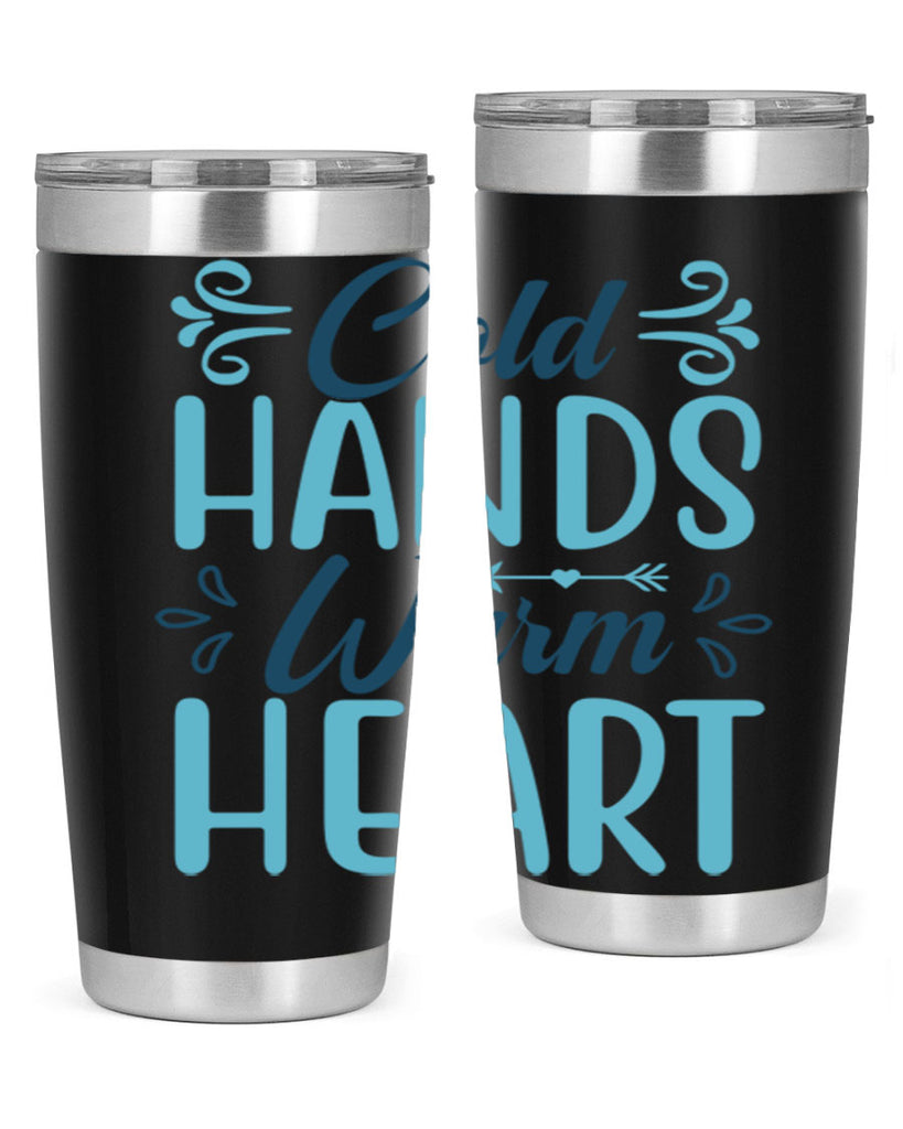 cold hands warm heart 50#- winter- Tumbler
