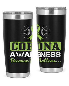 corona awareness because it matters Style 26#- corona virus- Tumbler