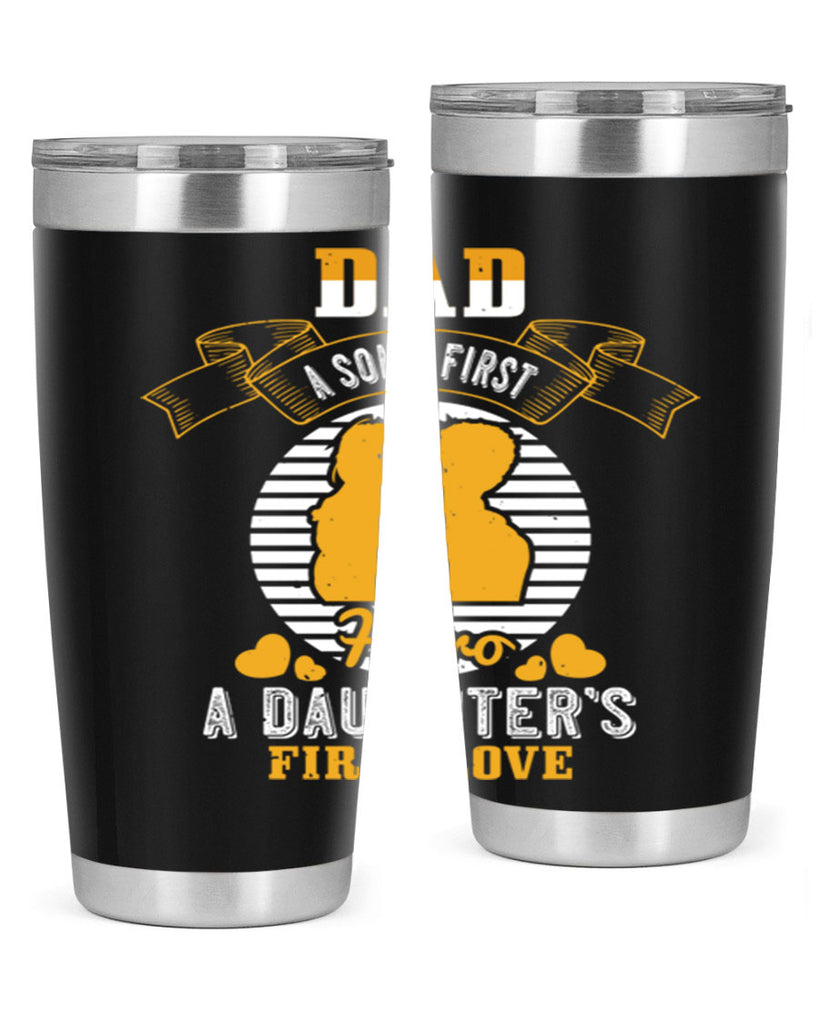 dad a son’s first hero 245#- fathers day- Tumbler