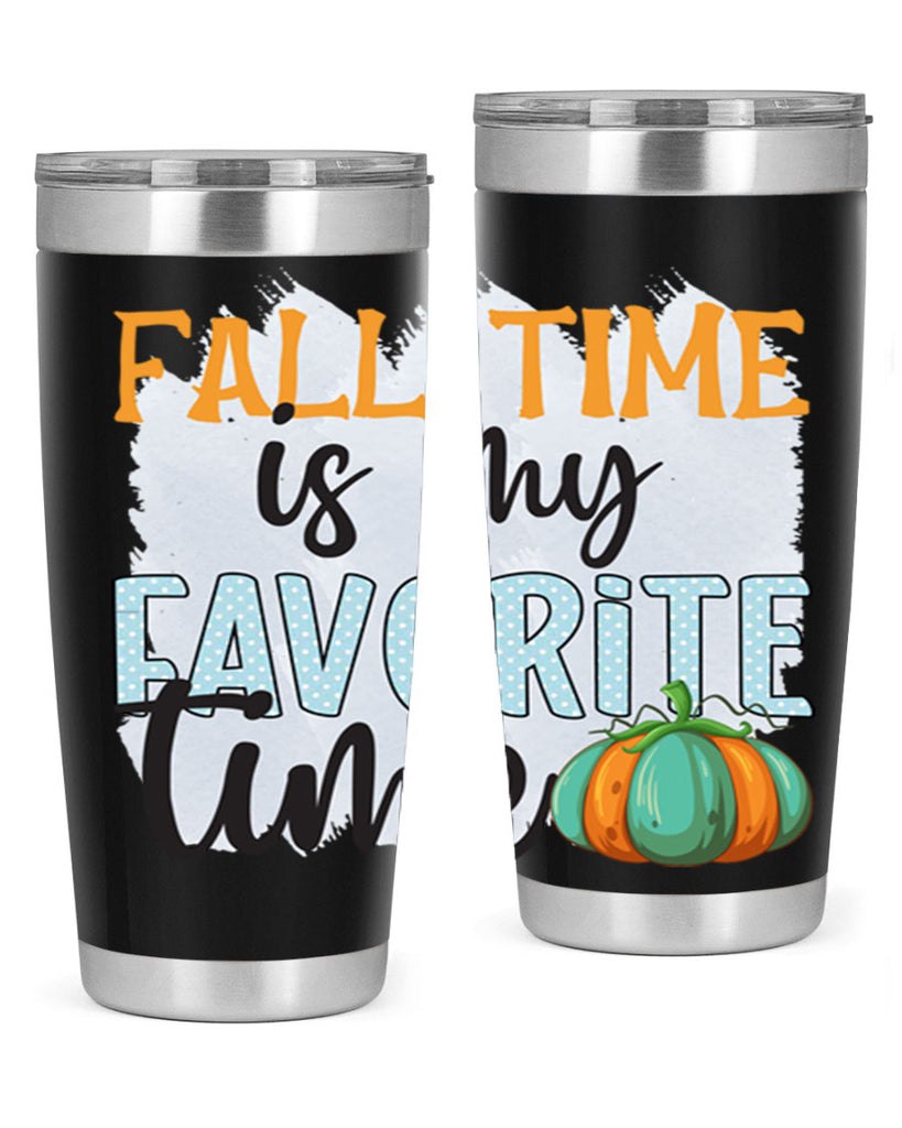 fall time is my favorite time 134#- fall- Tumbler