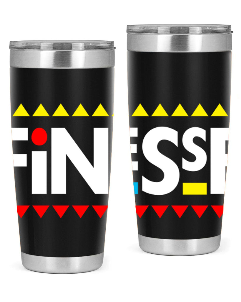 finesse 155#- black words phrases- Cotton Tank