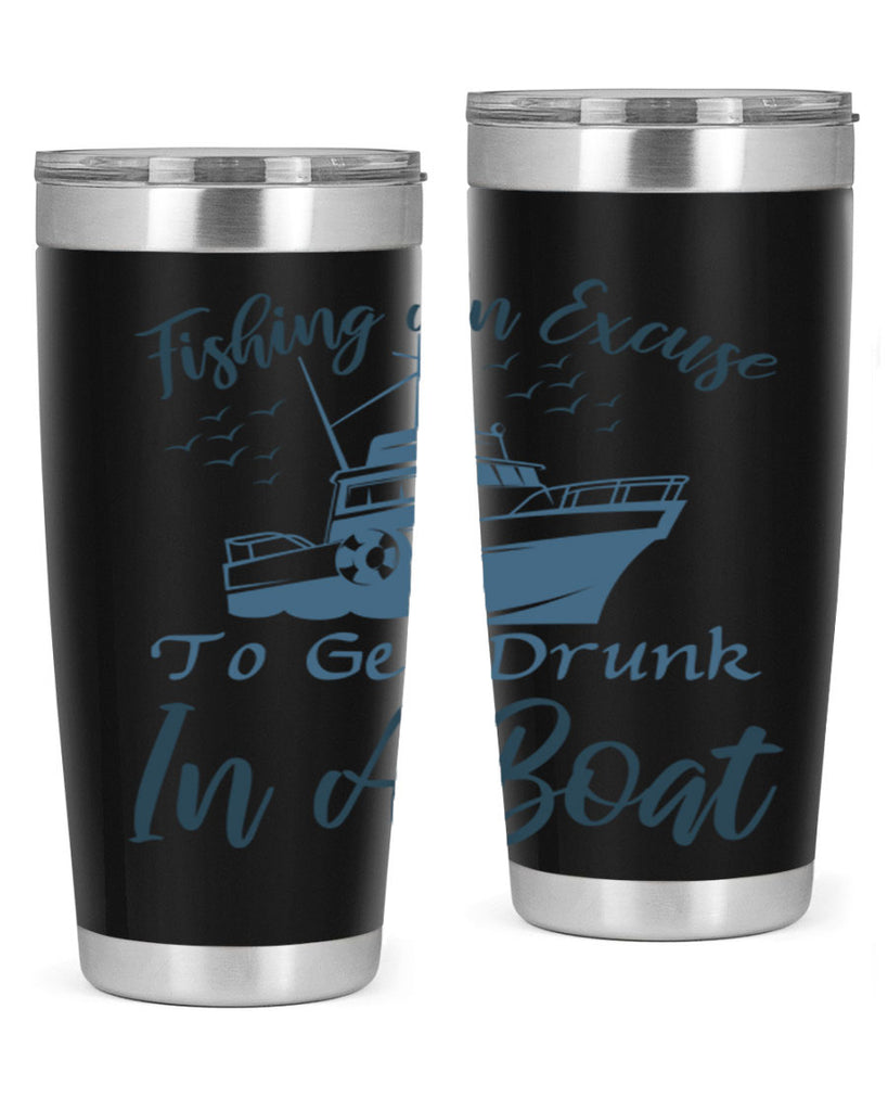 fishing an excuse 152#- fishing- Tumbler