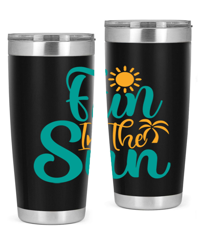 fun in the sun Style 104#- summer- Tumbler
