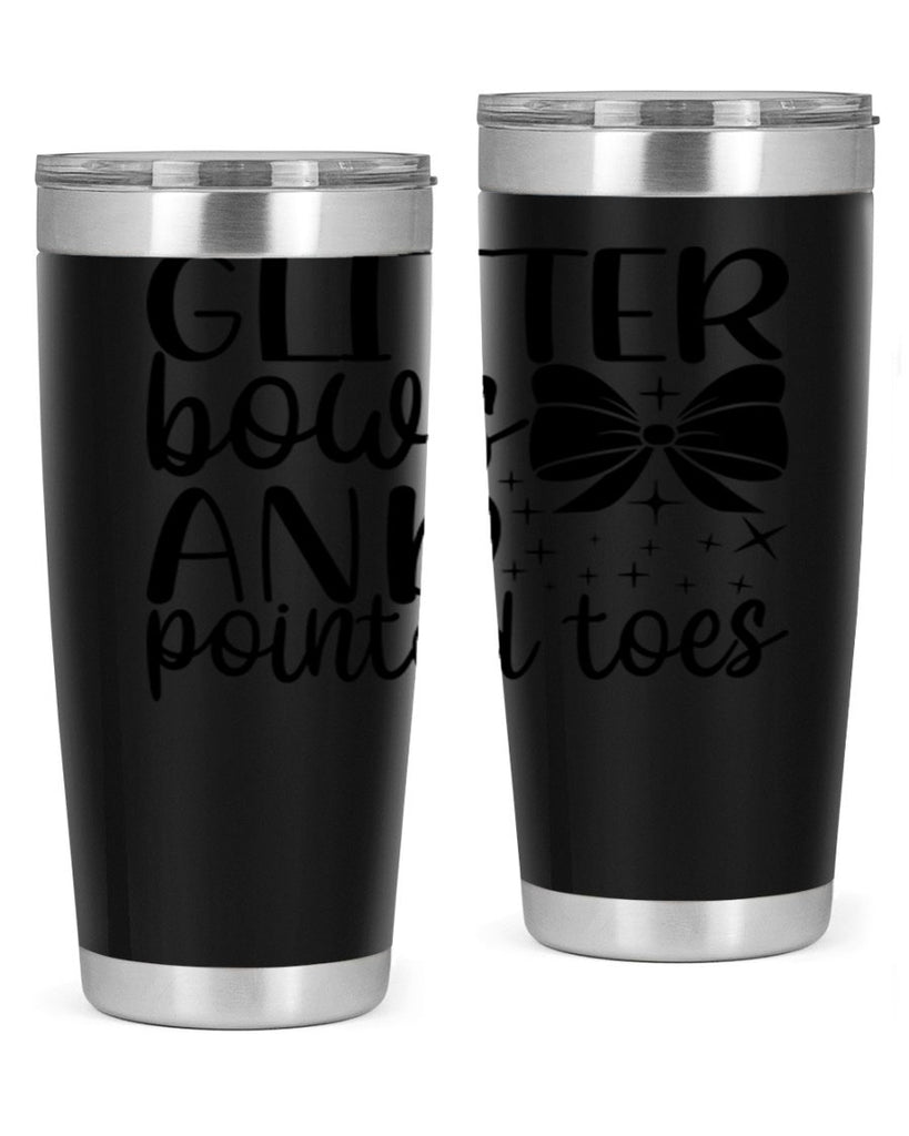 glitter bows and pointed toes44#- ballet- Tumbler