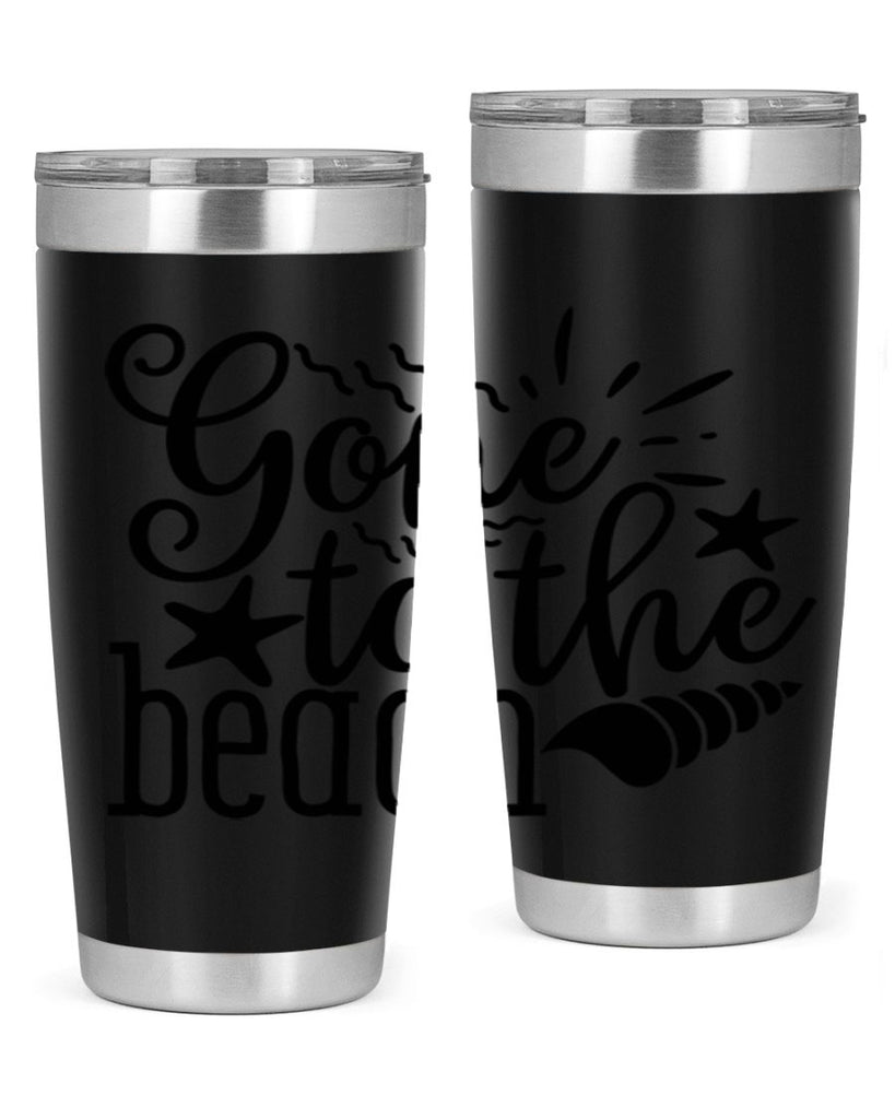 gone to the beach Style 100#- summer- Tumbler
