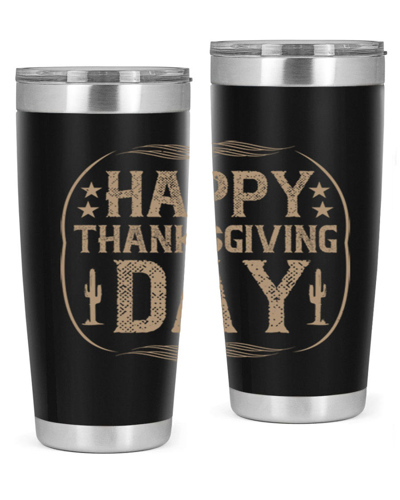 happy thanksgiving day 35#- thanksgiving- Tumbler
