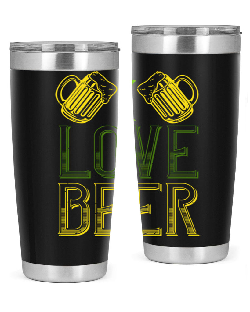 i love beer Style 134#- St Patricks Day- Tumbler