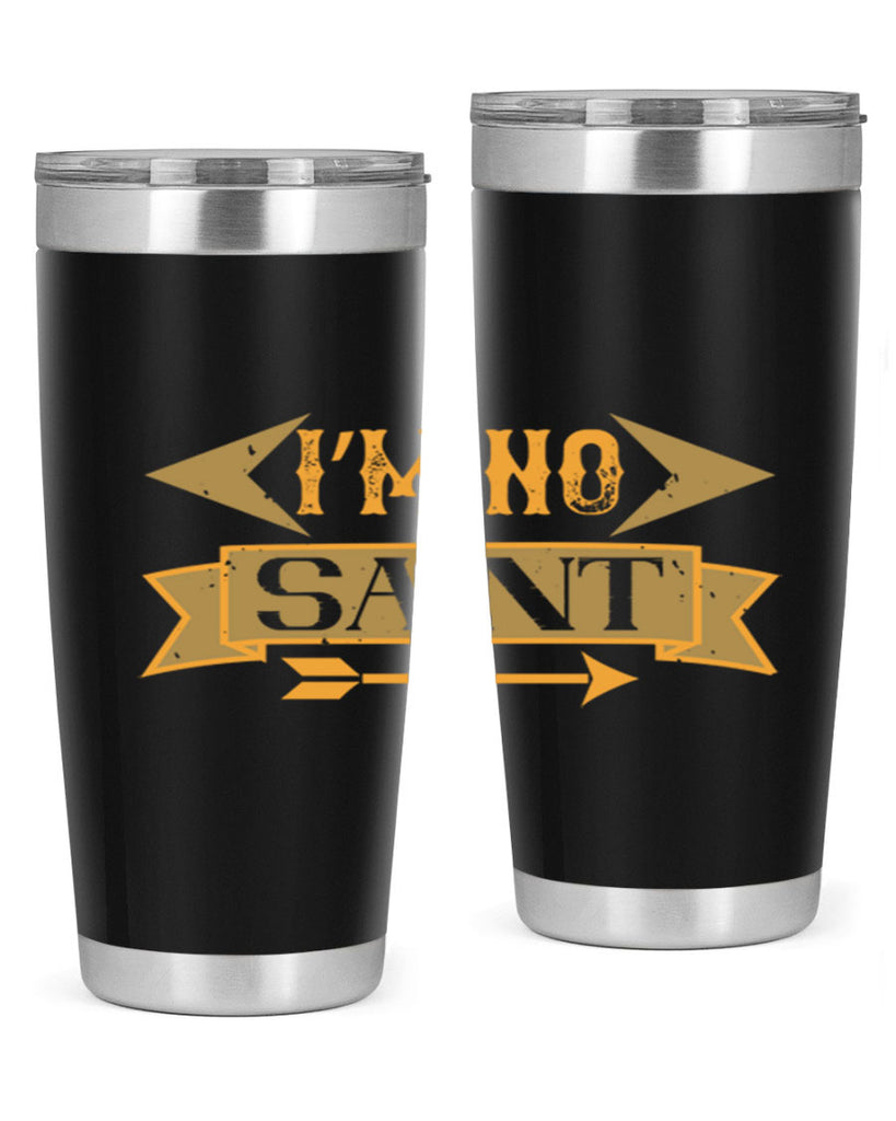 i’m no saint 59#- mardi gras- Tumbler