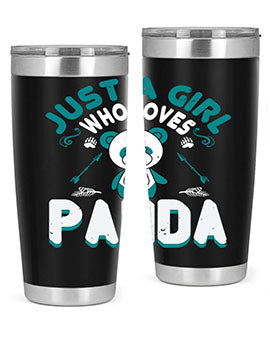 just a girl who loves panda 21#- Bears- Tumbler