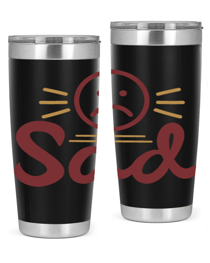 sad 5#- fathers day- Tumbler