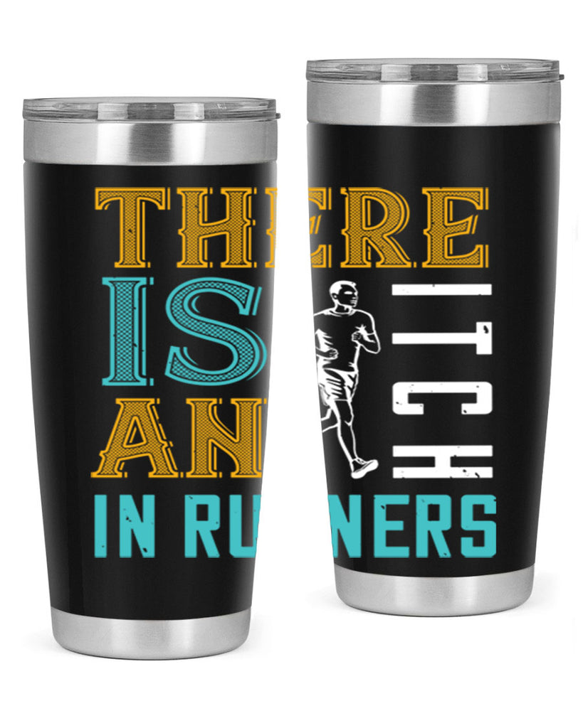 there is an itch in runners 9#- running- Tumbler