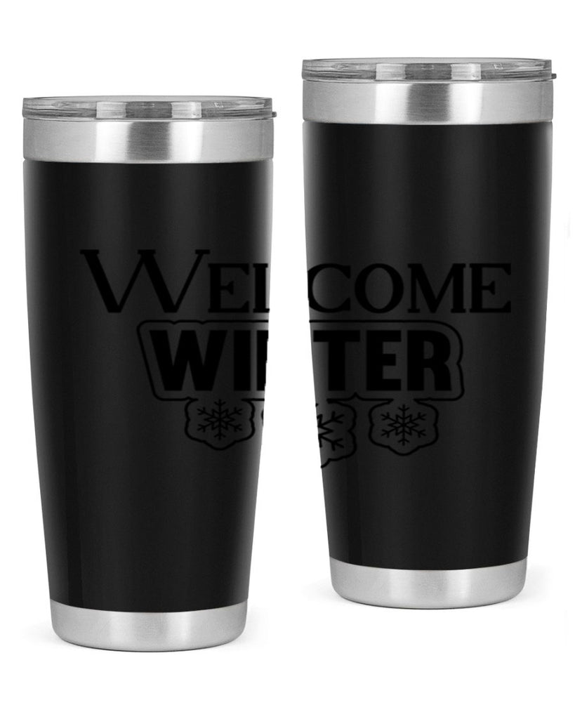 welcome winter 474#- winter- Tumbler