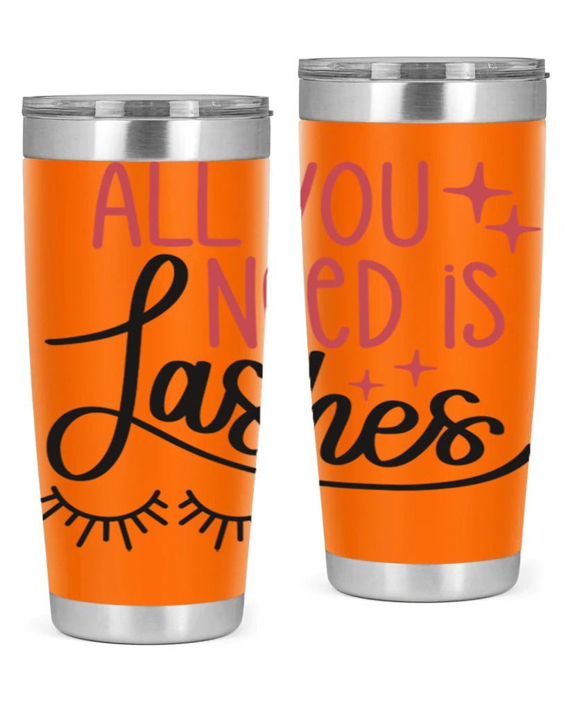 All You Need Is Lashes Style 146#- make up- Tumbler