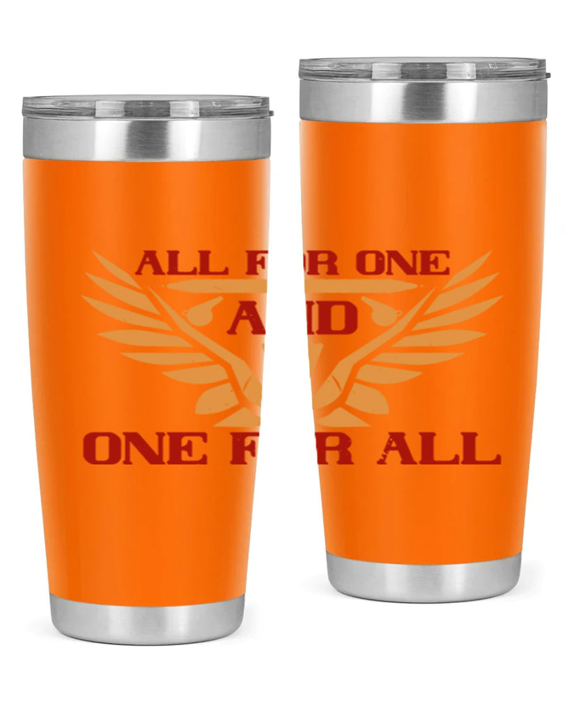 All for one and one for all 2360#- badminton- Tumbler