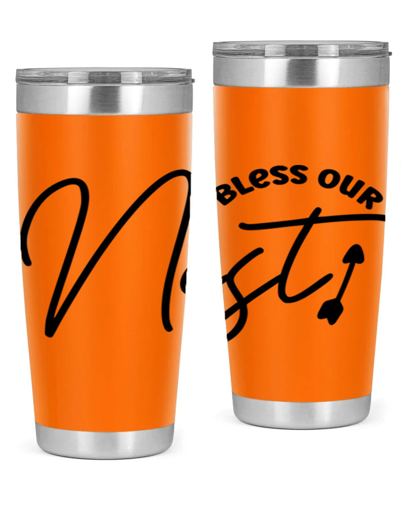 Bless Our Nest55#- spring- Tumbler