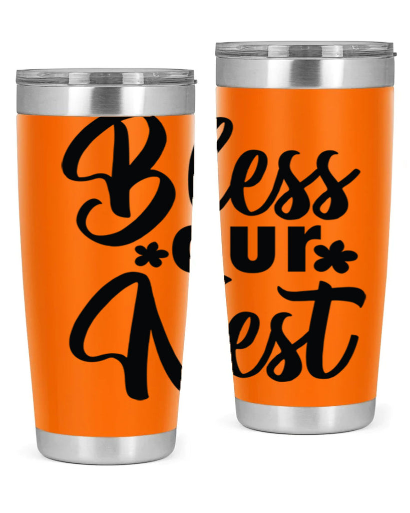 Bless our nest  design 70#- spring- Tumbler