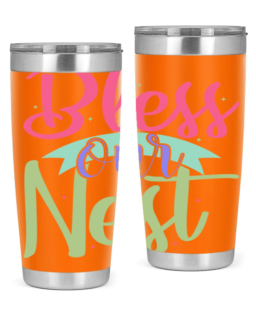Bless our nest 49#- spring- Tumbler