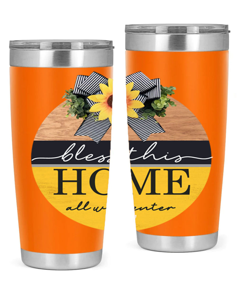 Bless this Home and all Mockup56#- spring- Tumbler