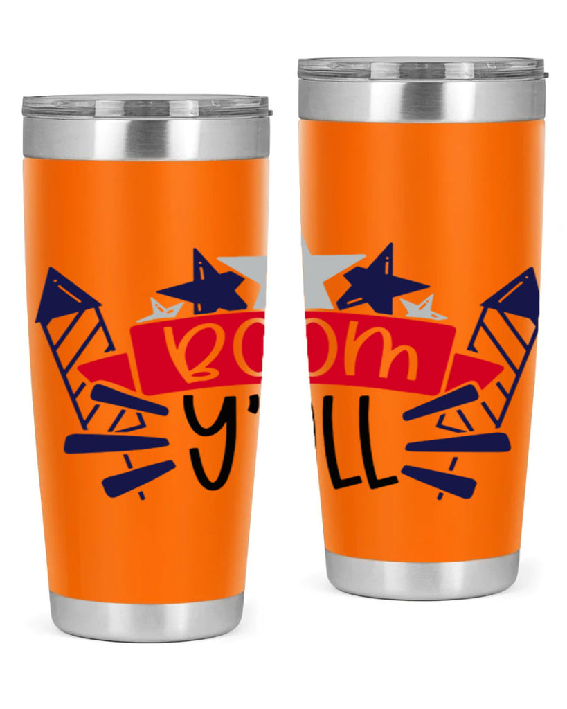 Boom Yall Style 146#- Fourt Of July- Tumbler