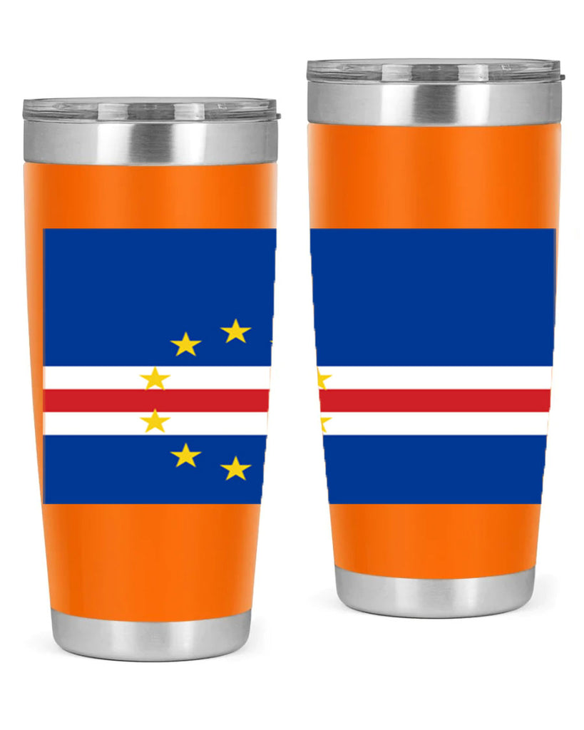 Cabo Verde 169#- world flags- Tumbler
