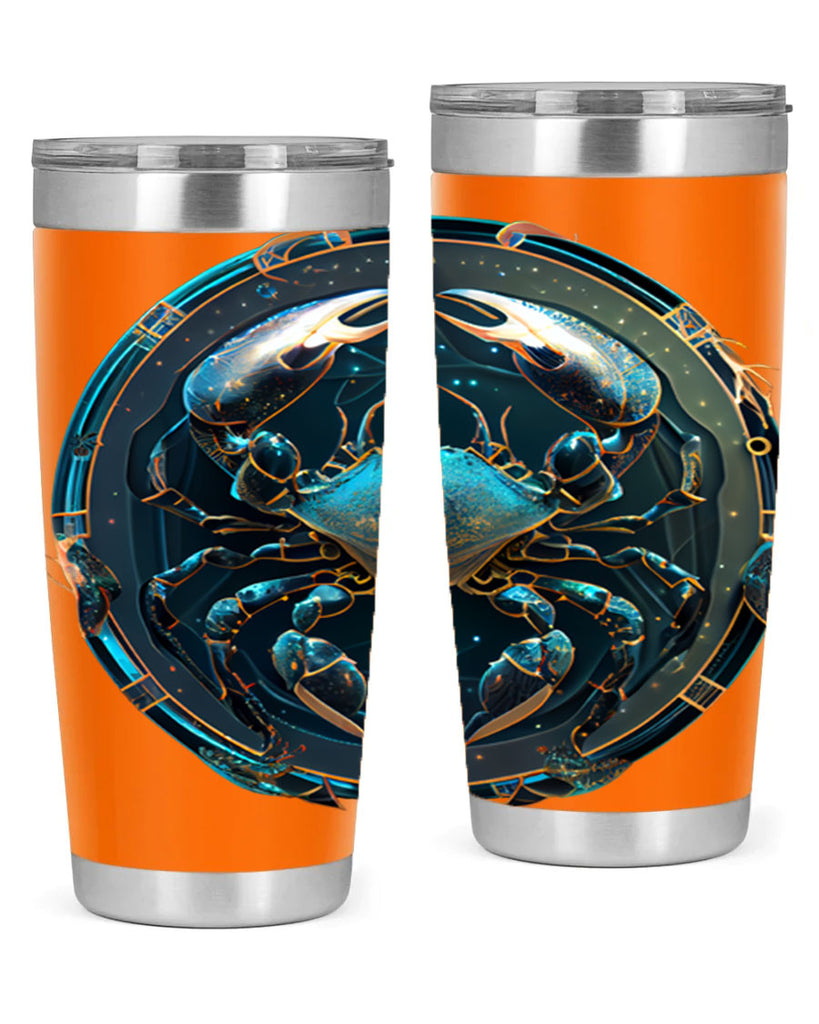 Cancer 147#- zodiac- Tumbler
