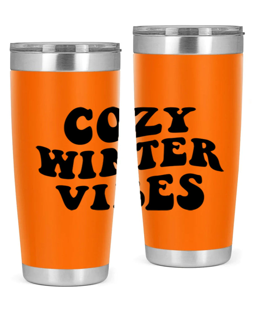 Cozy Winter Vibes 64#- winter- Tumbler