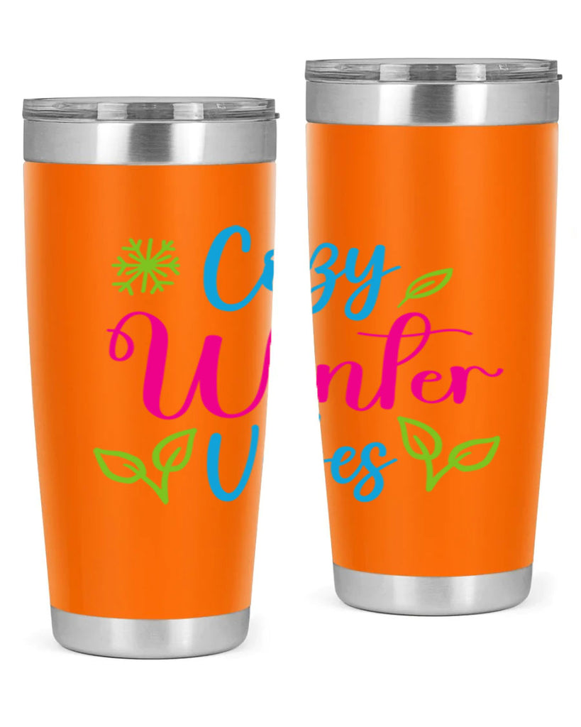 Cozy Winter Vibes 73#- winter- Tumbler