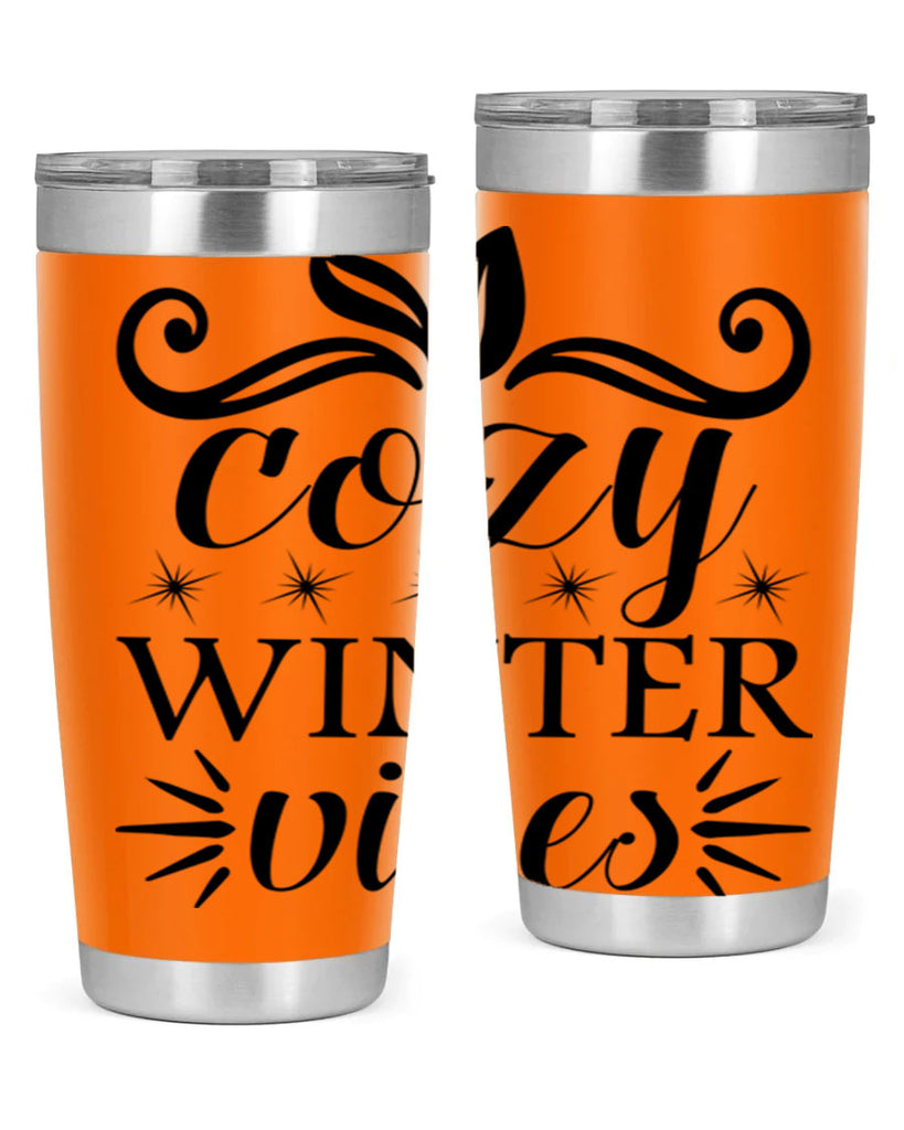 Cozy Winter Vibes 78#- winter- Tumbler