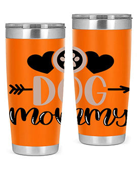 Dog Mommy Style 25#- dog- Tumbler