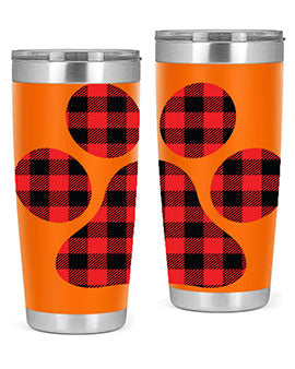Dog Paw Style 95#- dog- Tumbler