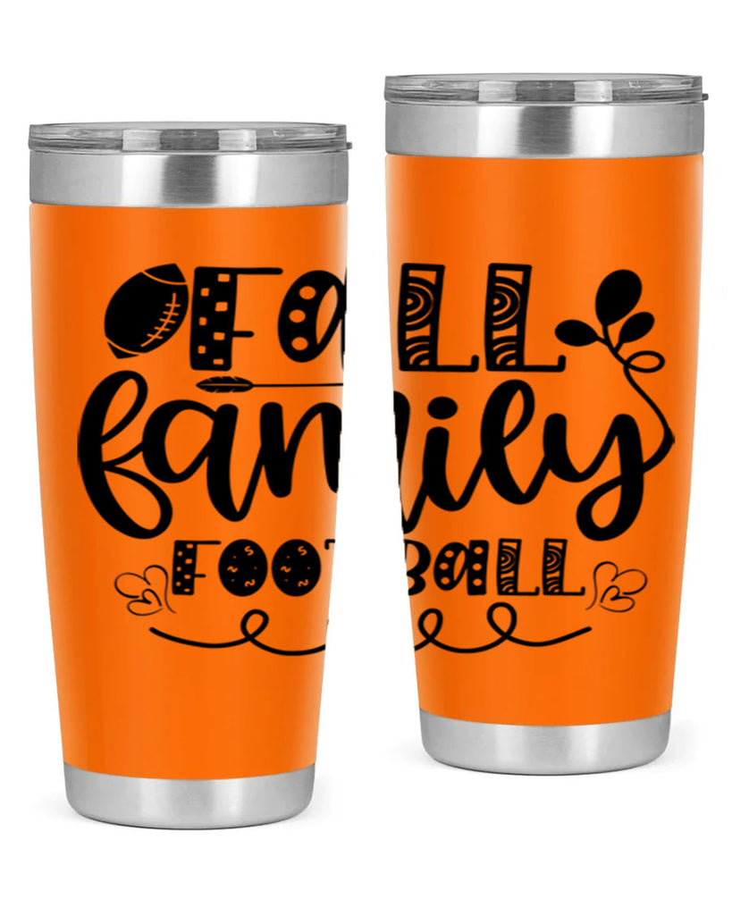 Fall Family Football 99#- fall- Tumbler