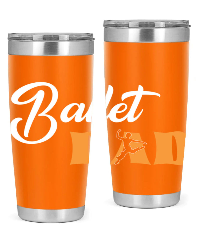 Fitted Dance Dad Ballet SVG Ballet 39#- ballet- Tumbler