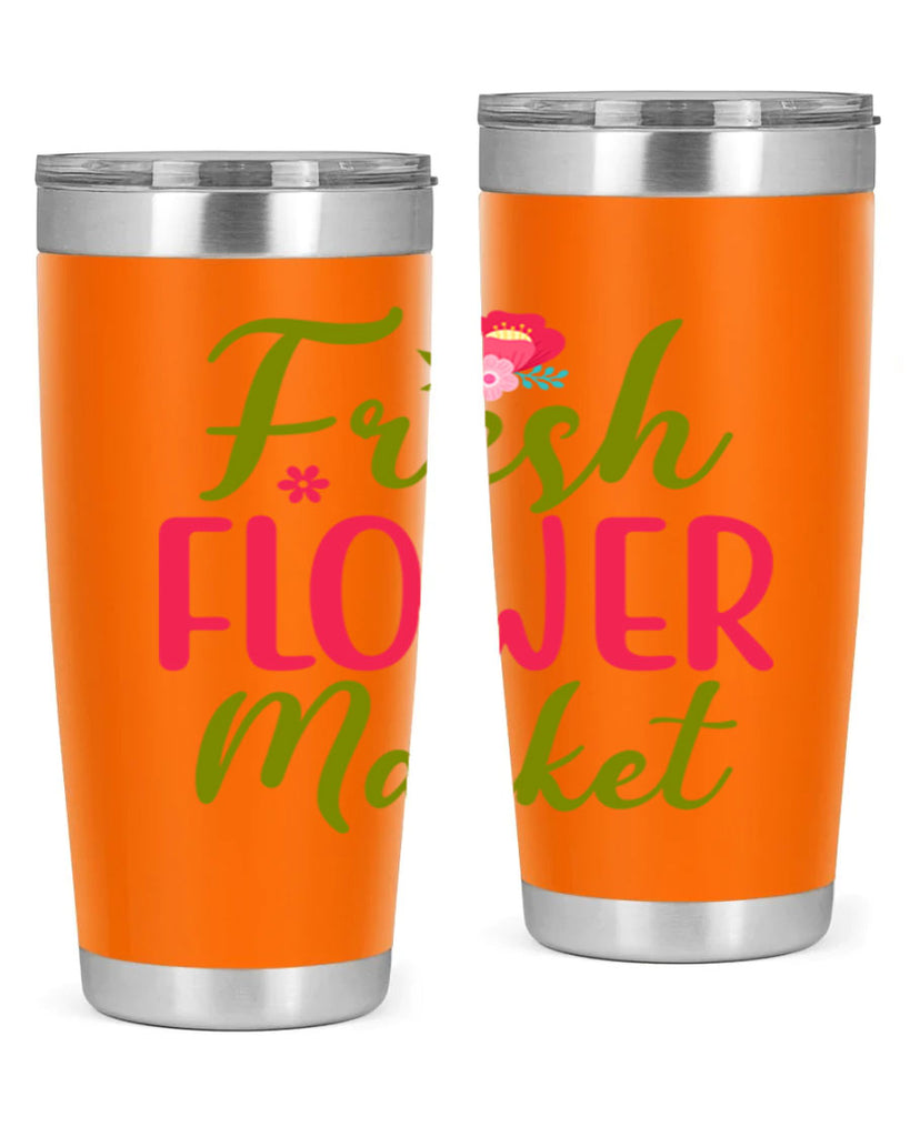 Fresh Flower Market 144#- spring- Tumbler