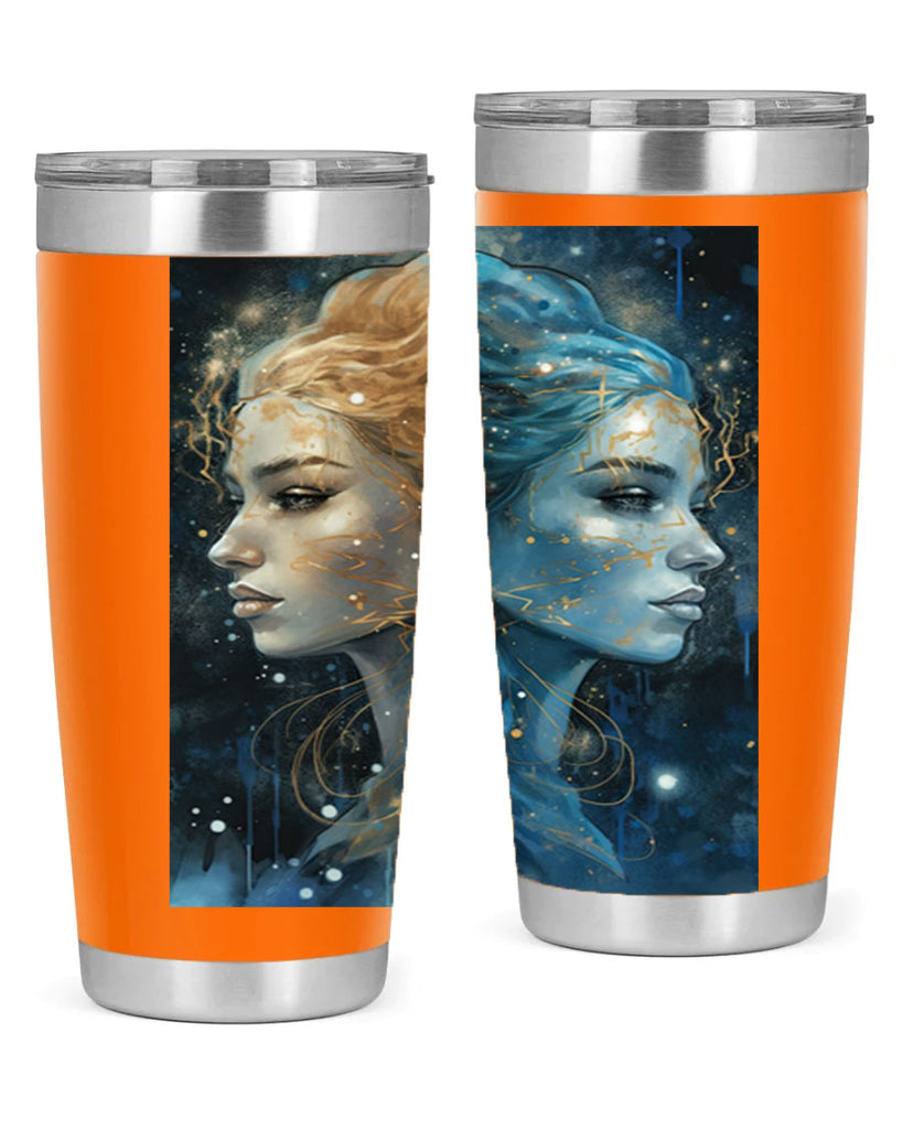 Gemini 56#- zodiac- Tumbler
