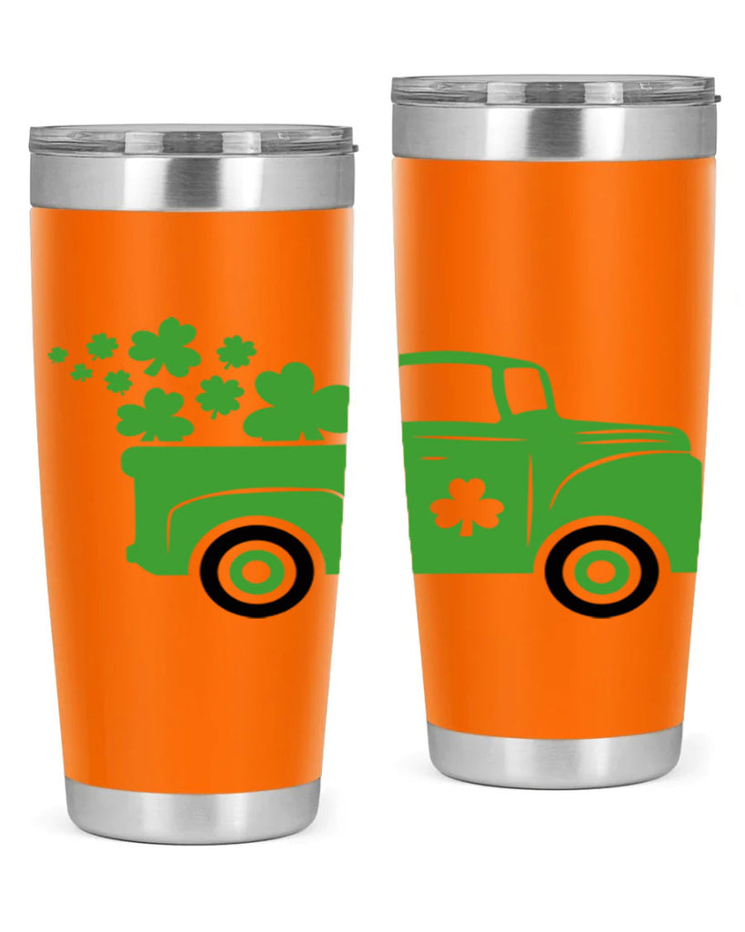 Green Truck Style 97#- St Patricks Day- Tumbler