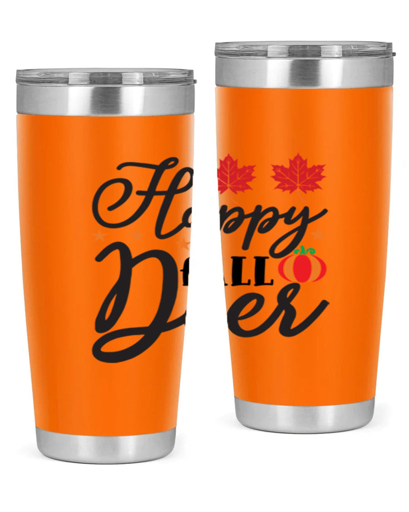 Happyfalldeer 254#- fall- Tumbler