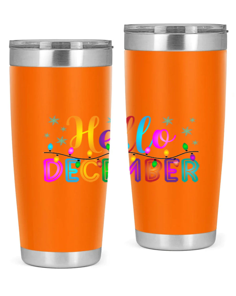 Hello December Winter 177#- winter- Tumbler