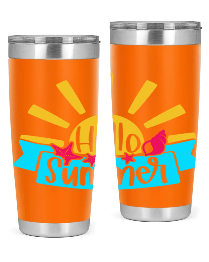 Hello Summer Style 38#- summer- Tumbler