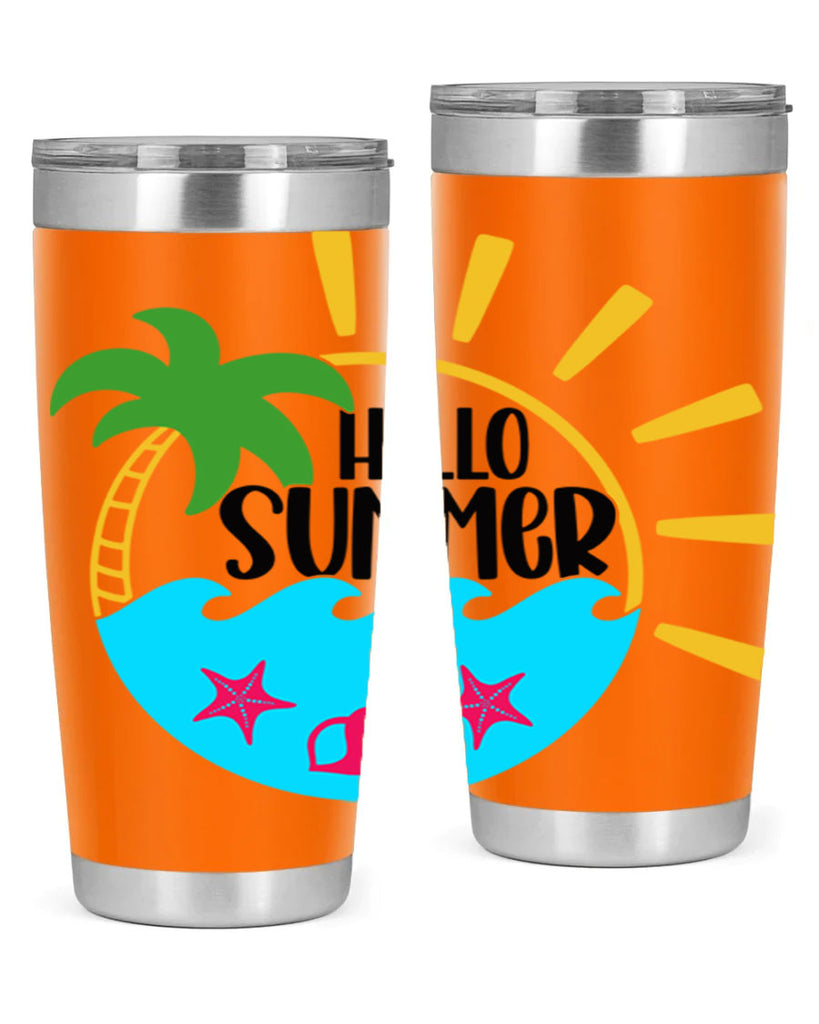 Hello Summer Style 40#- summer- Tumbler