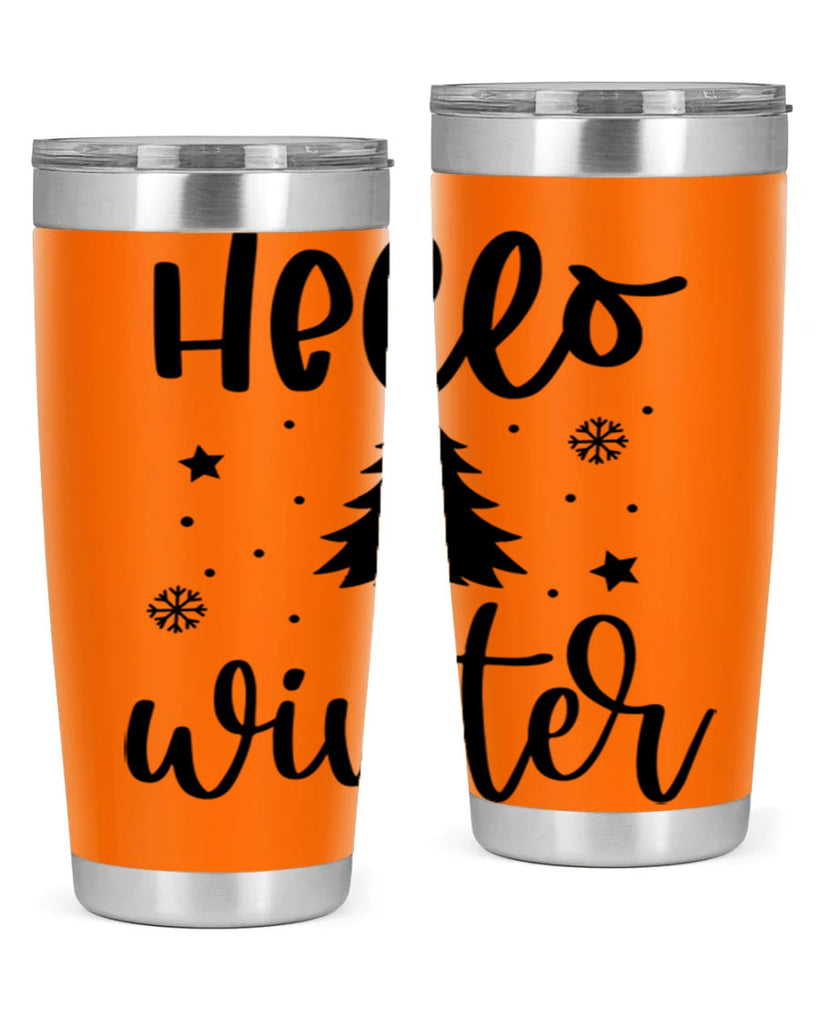 Hello Winter 162#- winter- Tumbler
