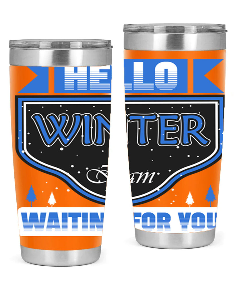 Hello Winter 164#- winter- Tumbler