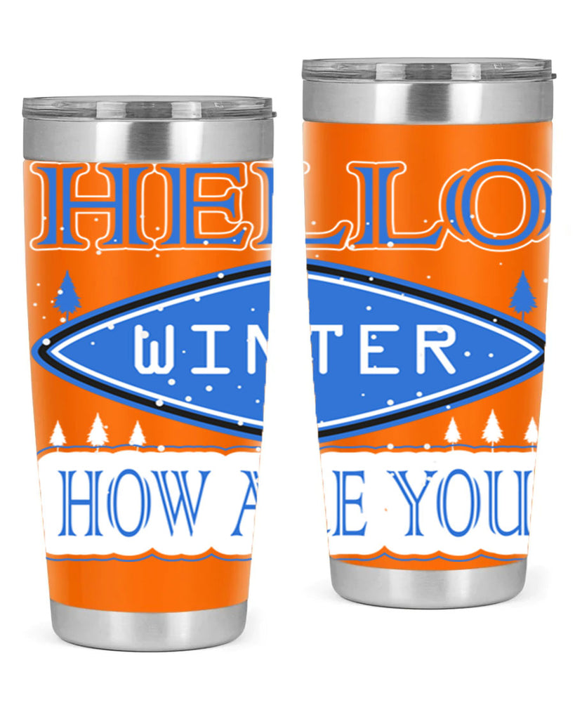 Hello Winter 165#- winter- Tumbler