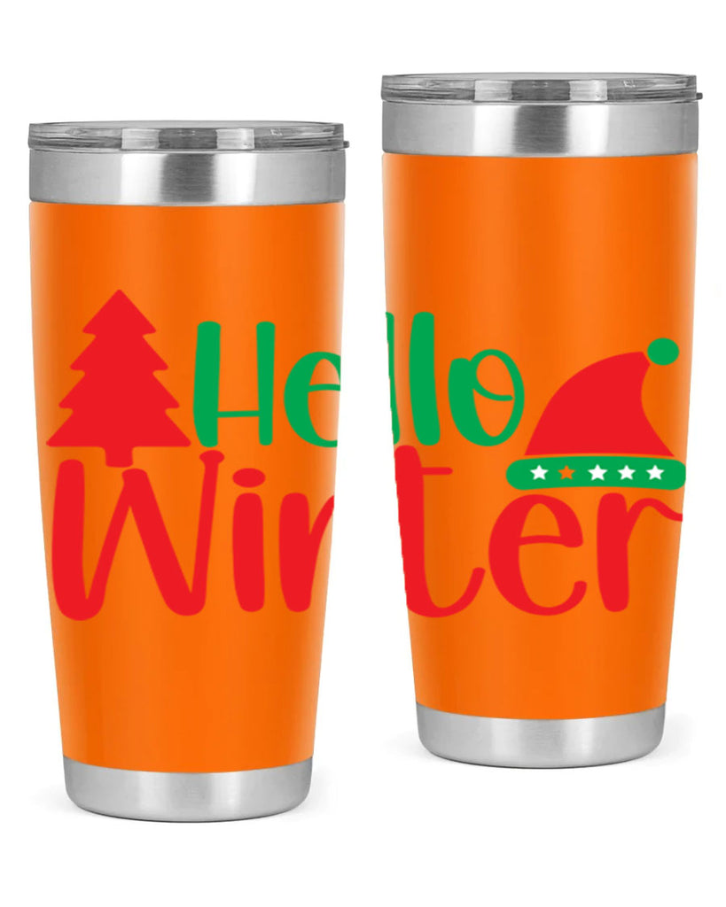 Hello Winter 180#- winter- Tumbler