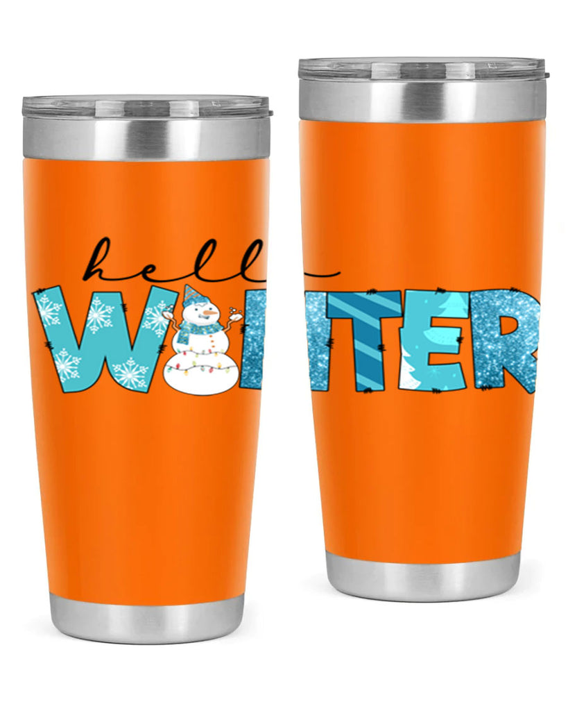 Hello Winter 188#- winter- Tumbler