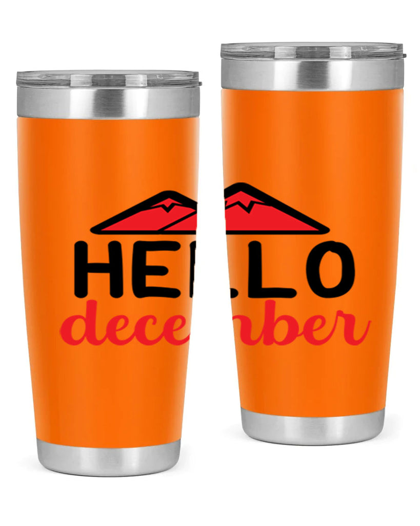 Hello december 160#- winter- Tumbler