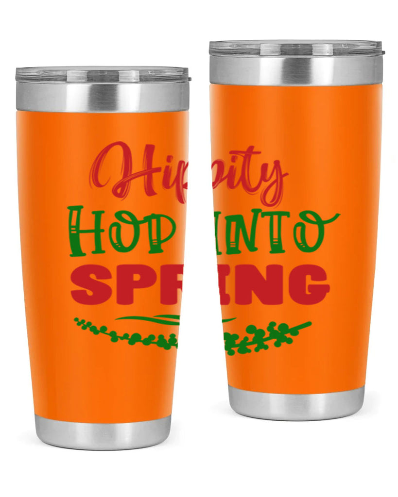 Hippity Hop into Spring 239#- spring- Tumbler